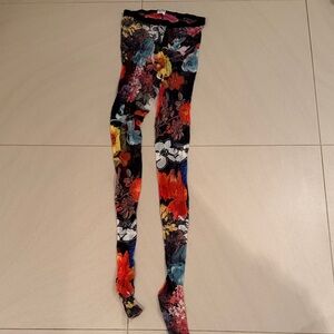 Moschino Pink and Black Leggings